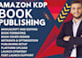 amazon kdp book publishing self publishing publish book kindle publishing